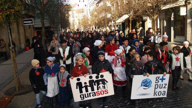GuraSOS-ek laster plazaratuko du, otsaila amaierarako Donostian iragarria duen manifestazioaren data zehatza
