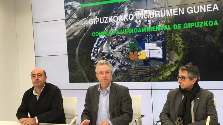 Zubietako erraustegiaren ondoan, tratamendu planta gehiago eraikitzeko lanen bigarren fasea abiatu du GHK-k