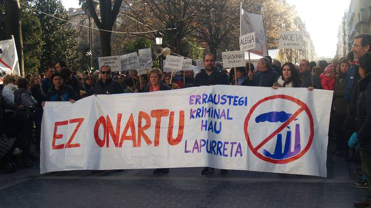 Milaka gipuzkoarren haserrea batu zuen, erraustegiaren aurkako protestaldiak