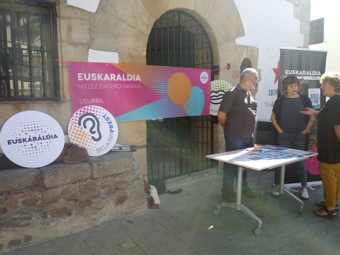 Usurbilgo euskararen kale-erabileraren datuen aurkezpena gaur