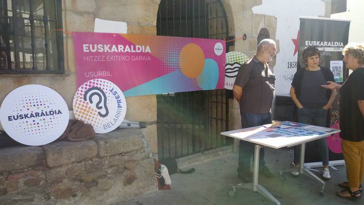 Usurbilgo euskararen kale-erabileraren datuen aurkezpena gaur