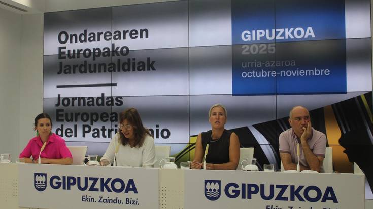 Hiru bisita gidatu Usurbilen, Ondarearen Europako Jardunaldien baitan