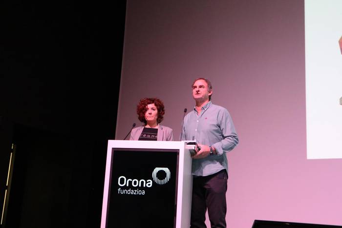Urtarrilaren 4an Donostiako Gipuzkoa plazan, GuraSOS-en hondakinen kudeaketa plan alternatiboaren entrega ekitaldia