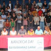 "Euskararekin bat" egiteko elkarretaratzea