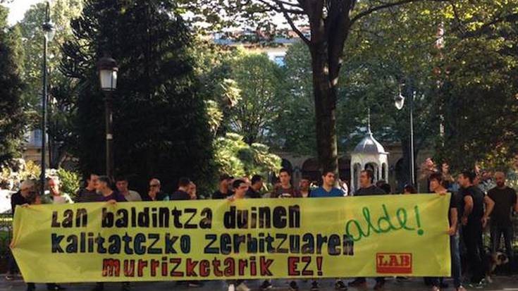 LAB: "Kalitatezko garraio zerbitzua emateko, lan baldintzek ere duinak izan behar dute"