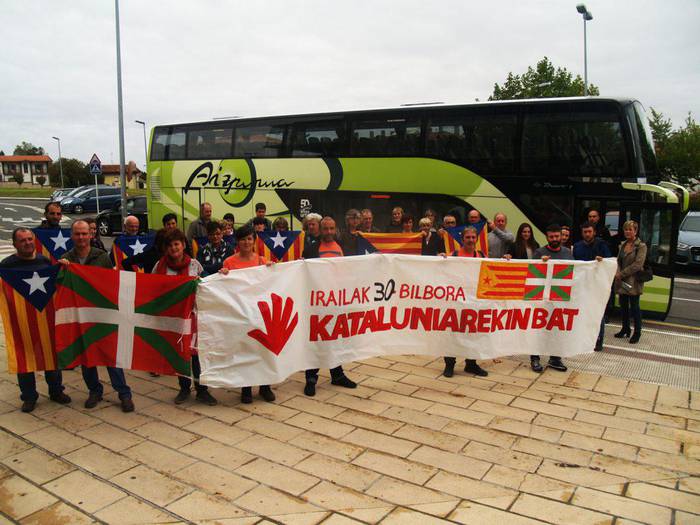 Usurbildarrak, Gure Esku Dagoren Bilboko milaka manifestariren artean
