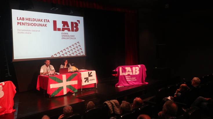 LAB sindikatuko Gipuzkoako helduen topaketa Sutegin