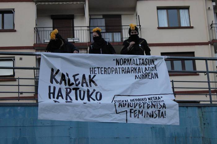"Normaltasun heteropatriarkalaren aurrean, kaleak hartuko ditugu!"