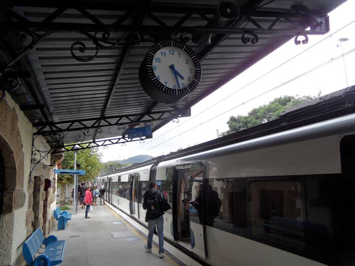 Tren zerbitzu bereziak gauez eta geltoki aldaketak, Donostia Eguna dela eta