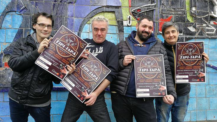 Onddodun pintxo goxoak, igandeko Tipi-Tapan