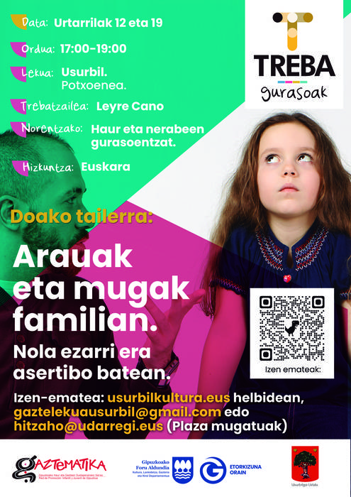 Tailerra: “Arauak eta mugak familian"