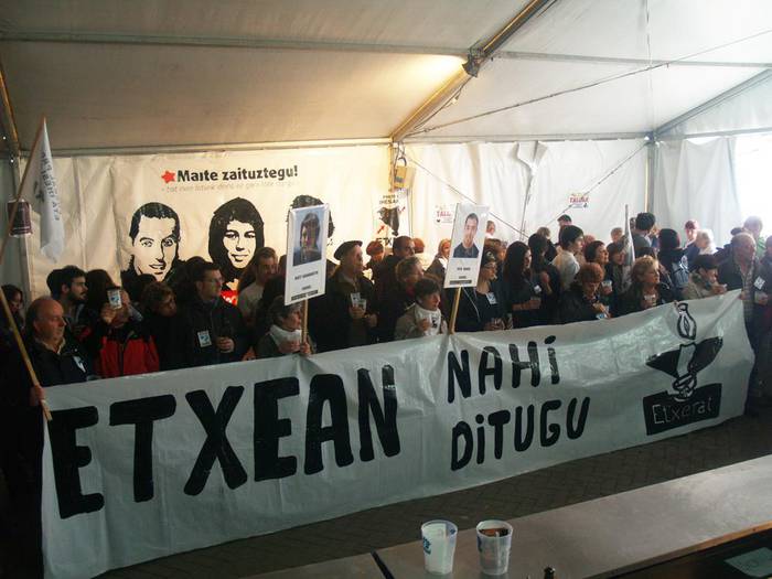 Euskal presoen eskubideen aldeko mobilizazioak gaur eta jaietan