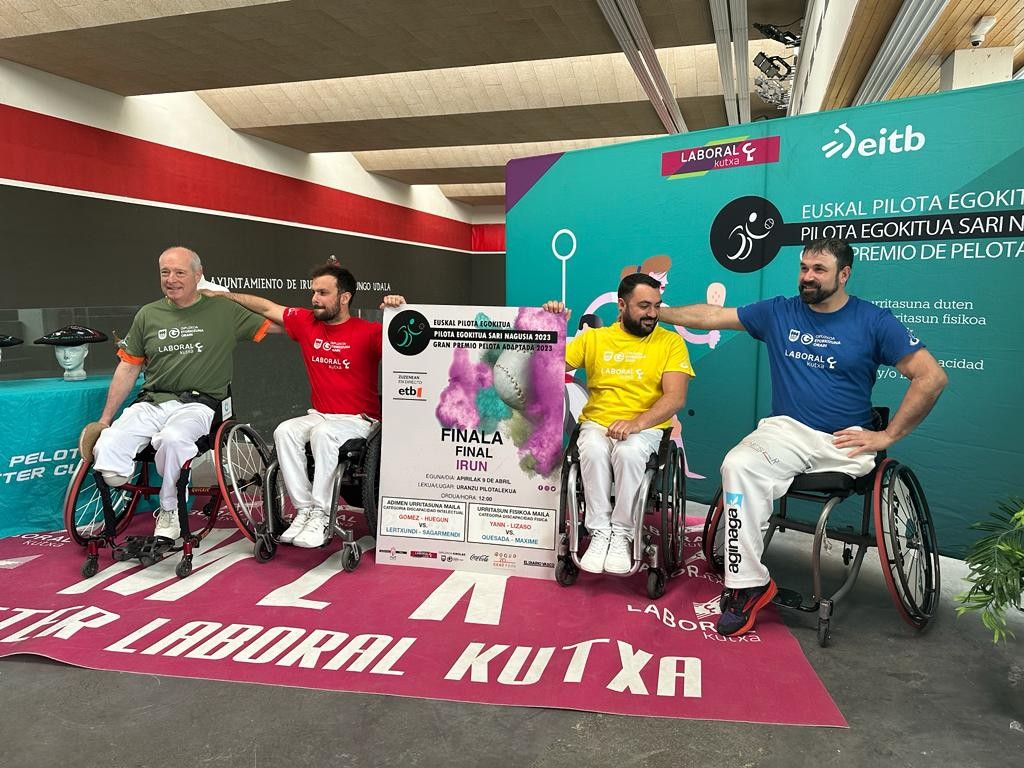 Beñat Lizasok pilota egokituko finala jokatuko du igandean