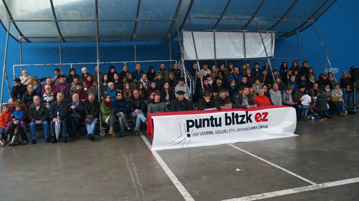 Puntu beltzik gabeko Usurbilen alde lan egiten segitzeko batzar irekia maiatzaren 8an
