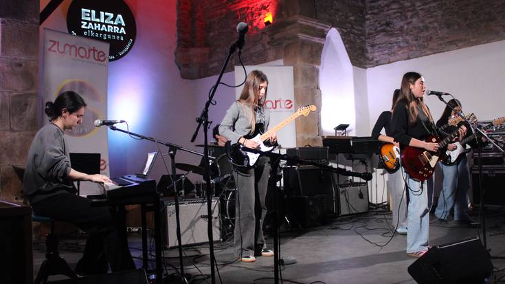 Zumarteko talde instrumentalen kontzertua gaur Aginagan