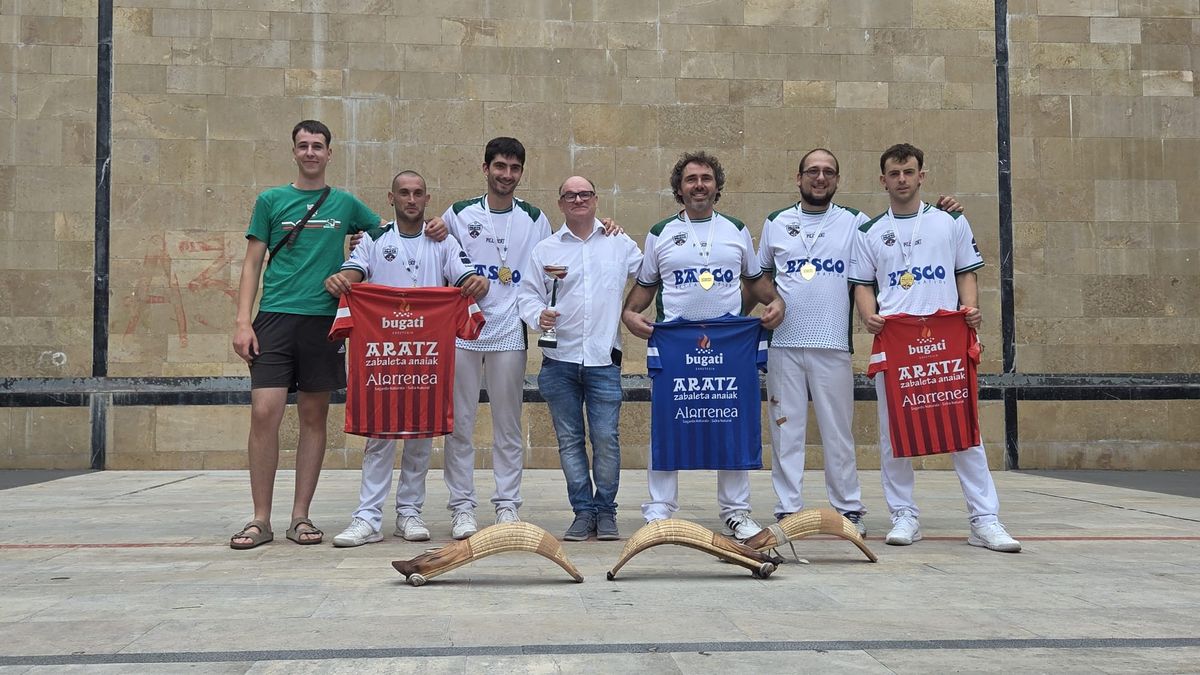 Euskal Herriko txapelketa irabazi du Zubietako Pelota Elkarteak