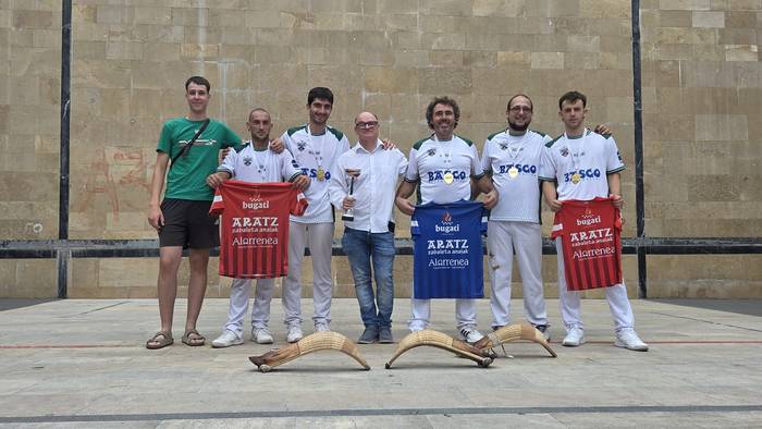 Euskal Herriko txapelketa irabazi du Zubietako Pelota Elkarteak
