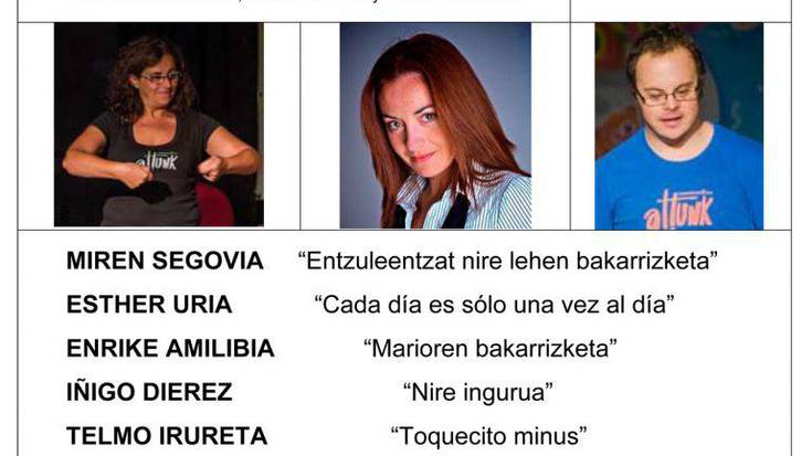 Lehen antzerki bakarrizketa laburren gaubela ekainaren 16an