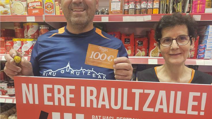 Bigarren urrezko bonboia ere azaldu da