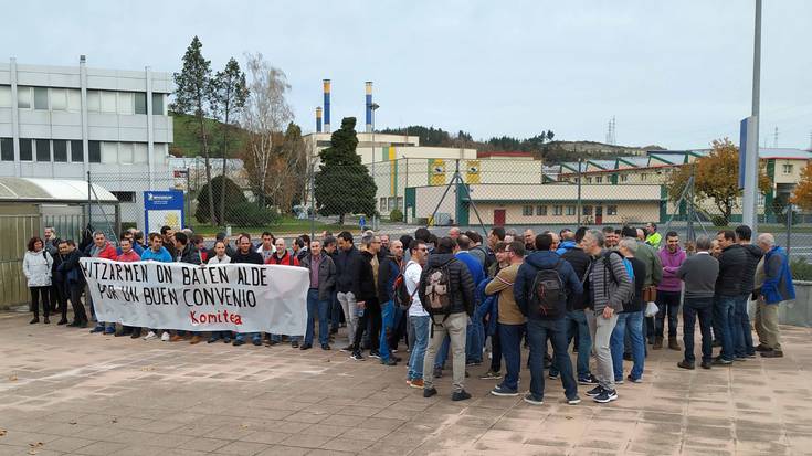 Lan uzte partzialak iragarri ditu Michelingo langileen batzordeak