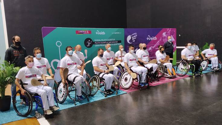 Euskal Pilota Egokituko Sari Nagusiko finalean da Beñat Lizaso usurbildarra