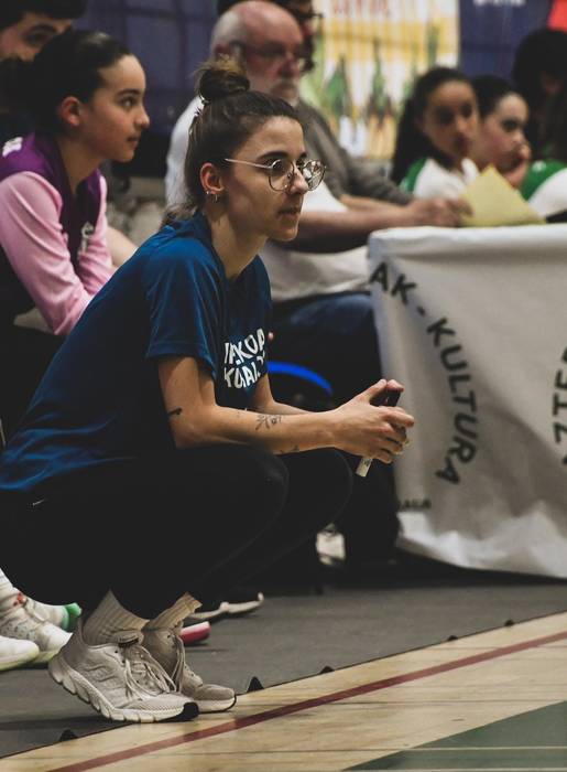 Itziar Aldaburu (Eskubaloi Federazioa): "Esther Arrojeriaren teknifikazioan parte hartuko dute Usurbilgo kadete neskek"