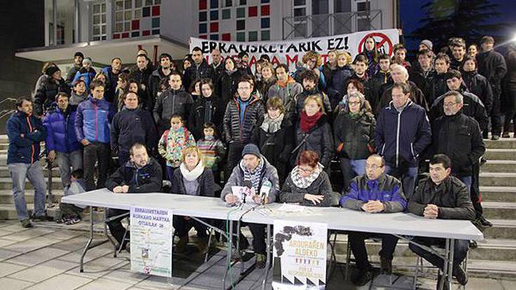 #Otsailaren28anZubietara martxarekin bat egin dute inguruko herri askok