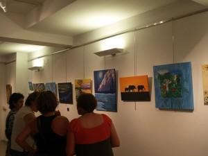 Artzabalgo pintura ikastarokoen lan erakusketa asteburuan