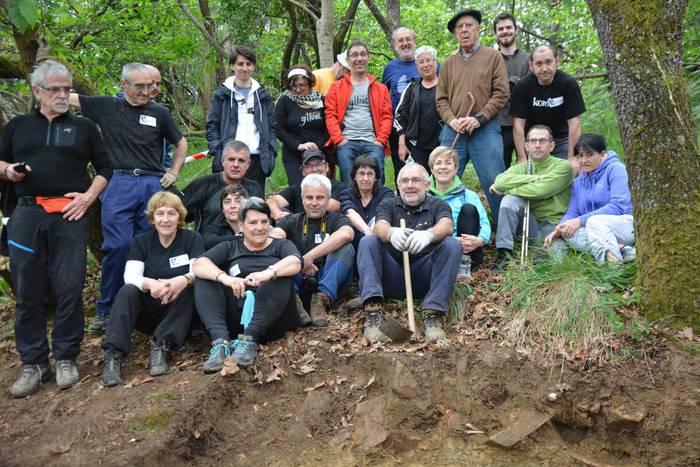 36ko Gerrako arrasto gehiago Txaldatxurren