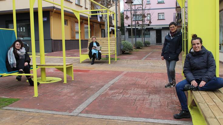 Sagardo plaza biziberritua erabiltzeko prest