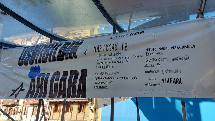 "Usurbildik ari gara!" eguna larunbatean, Ernaik antolatuta