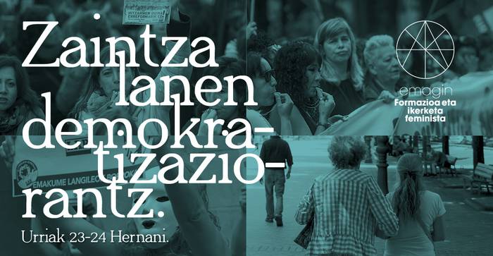 "Zaintza lanen demokratizaziorantz", eskualde mailako jardunaldiak