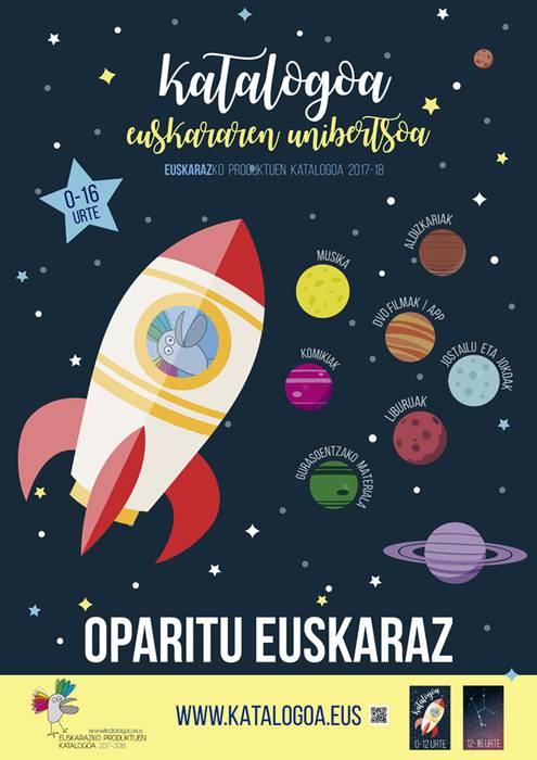 Durangoko Azokan nahiz eguberrietan euskara oparitzeko katalogo berria kalean
