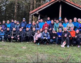 Urte berriari Andatza gainean egin diote harrera