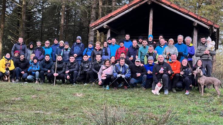 Urte berriari Andatza gainean egin diote harrera