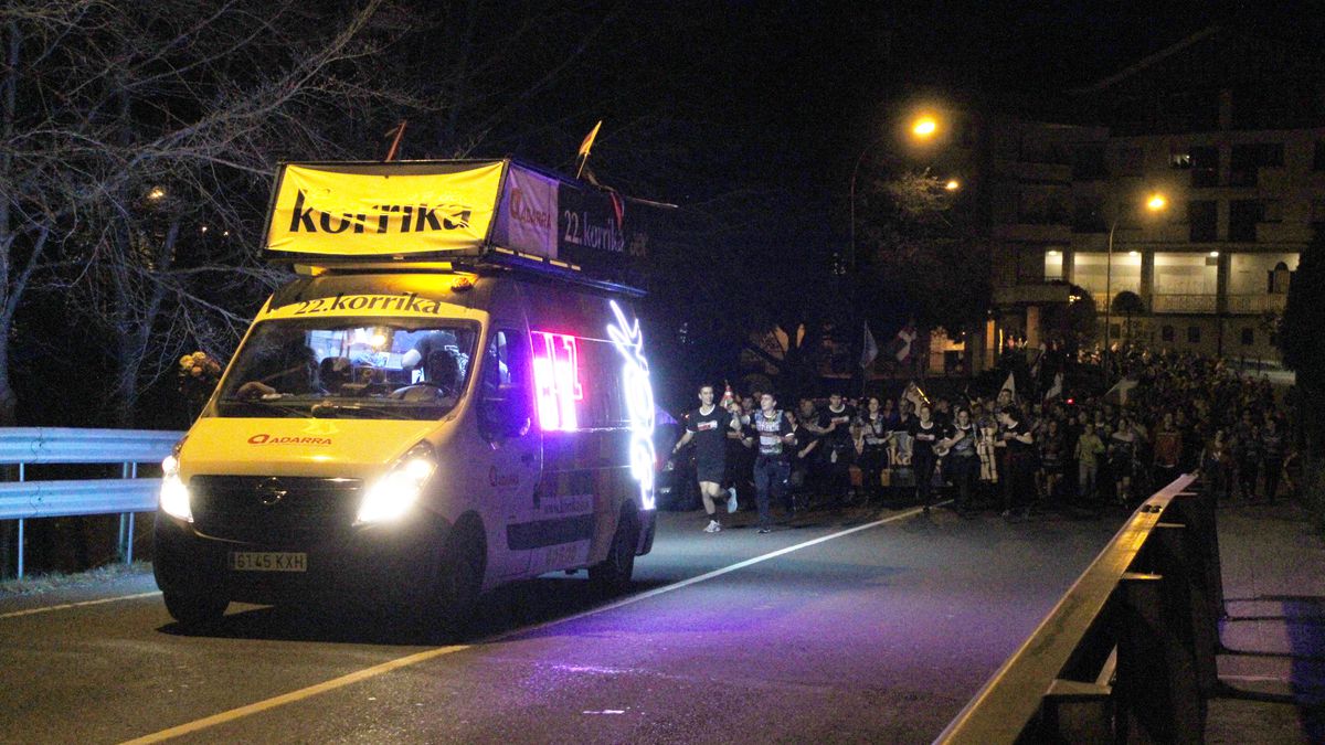 24. Korrika, Atharratzetik Bilbora "Euskara Gara" aldarripean