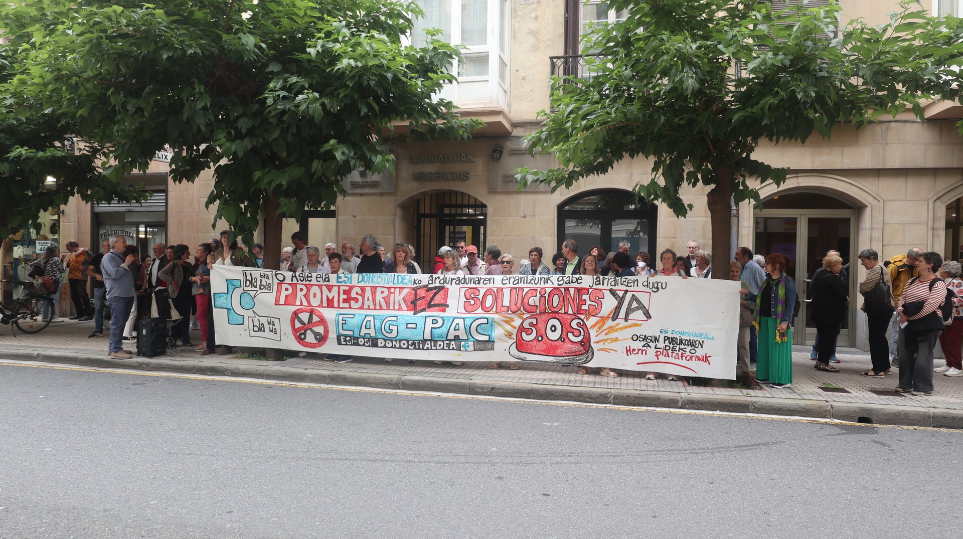 Donostialdeko Osasun Publikoaren Aldeko Herri Plataformen mobilizazio gehiago egunotan