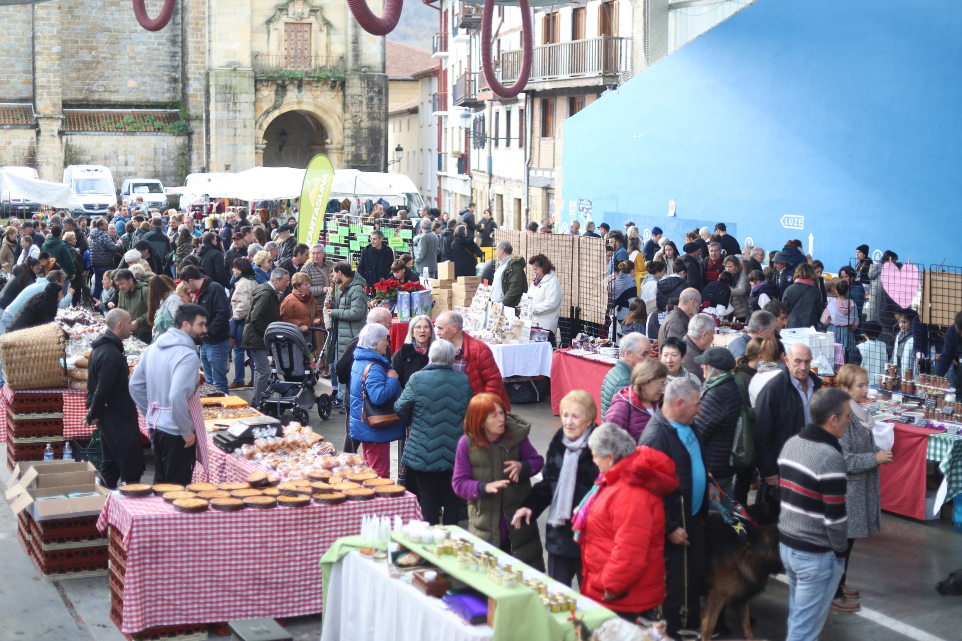 San Tomas festak hartuko du plaza igandean