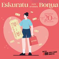 Hurbilagoren erosketa bonuak eskuragarri Potxoenean