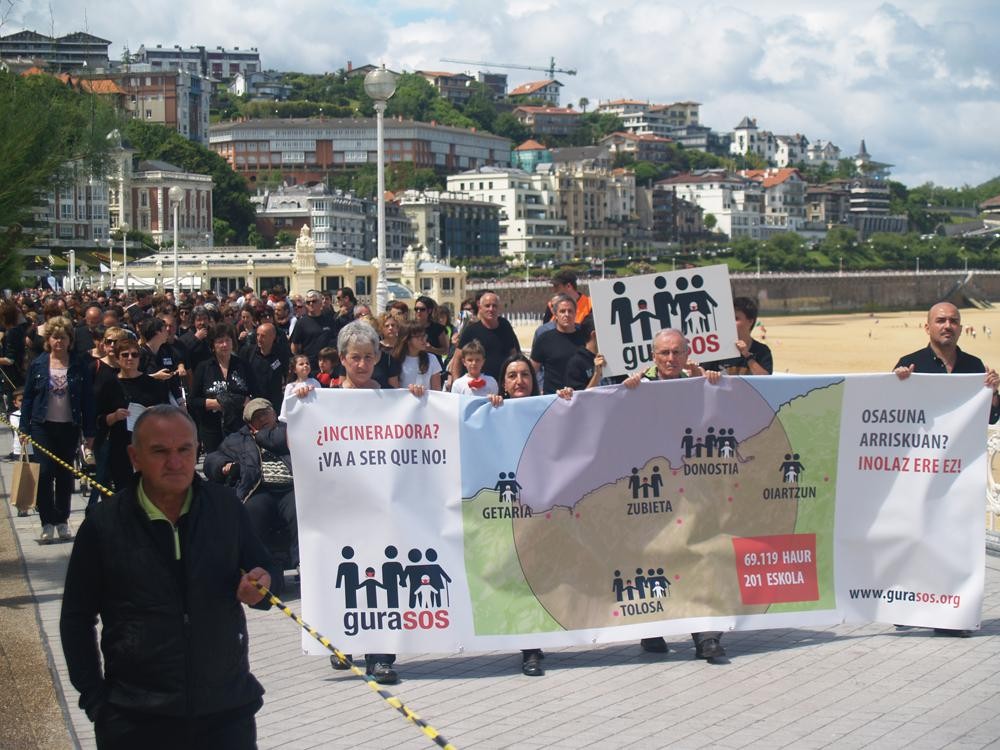 Manifesturako bildutako 15.079 sinadura erregistratu ditu GuraSOSek