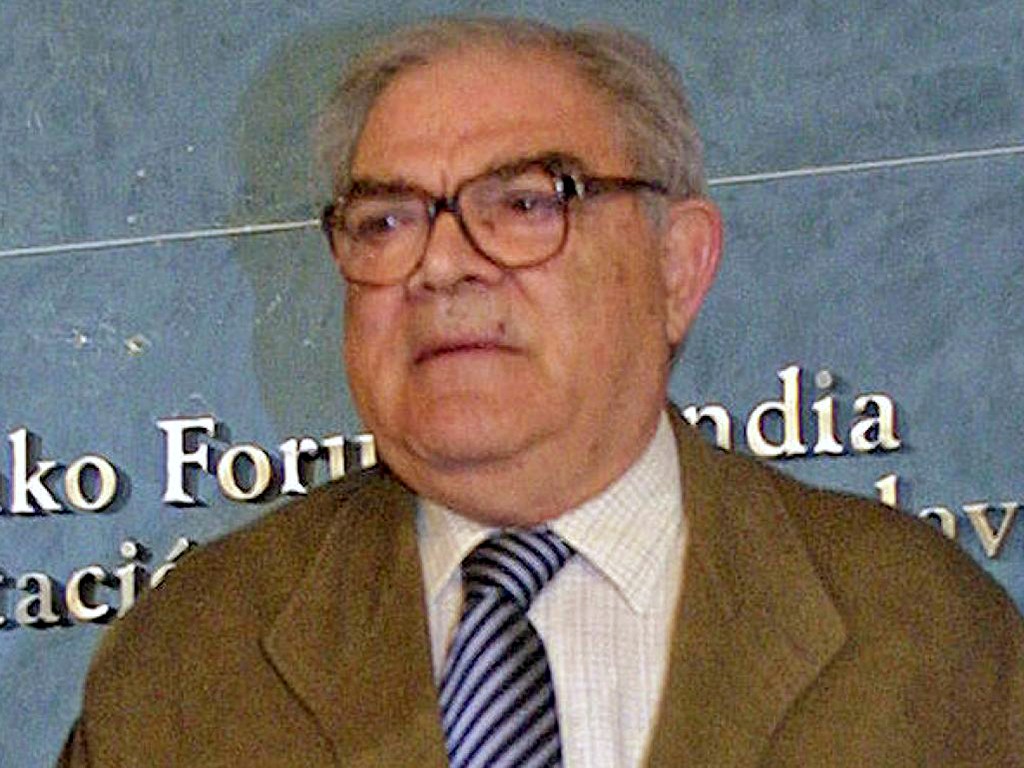 Usurbilen jaiotako Pedro Sancristoval euskaltzain urgazlea zendu da