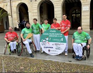 Euskal Pilota Egokituko Gipuzkoako Irekiaren finala jokatuko du Beñat Lizasok