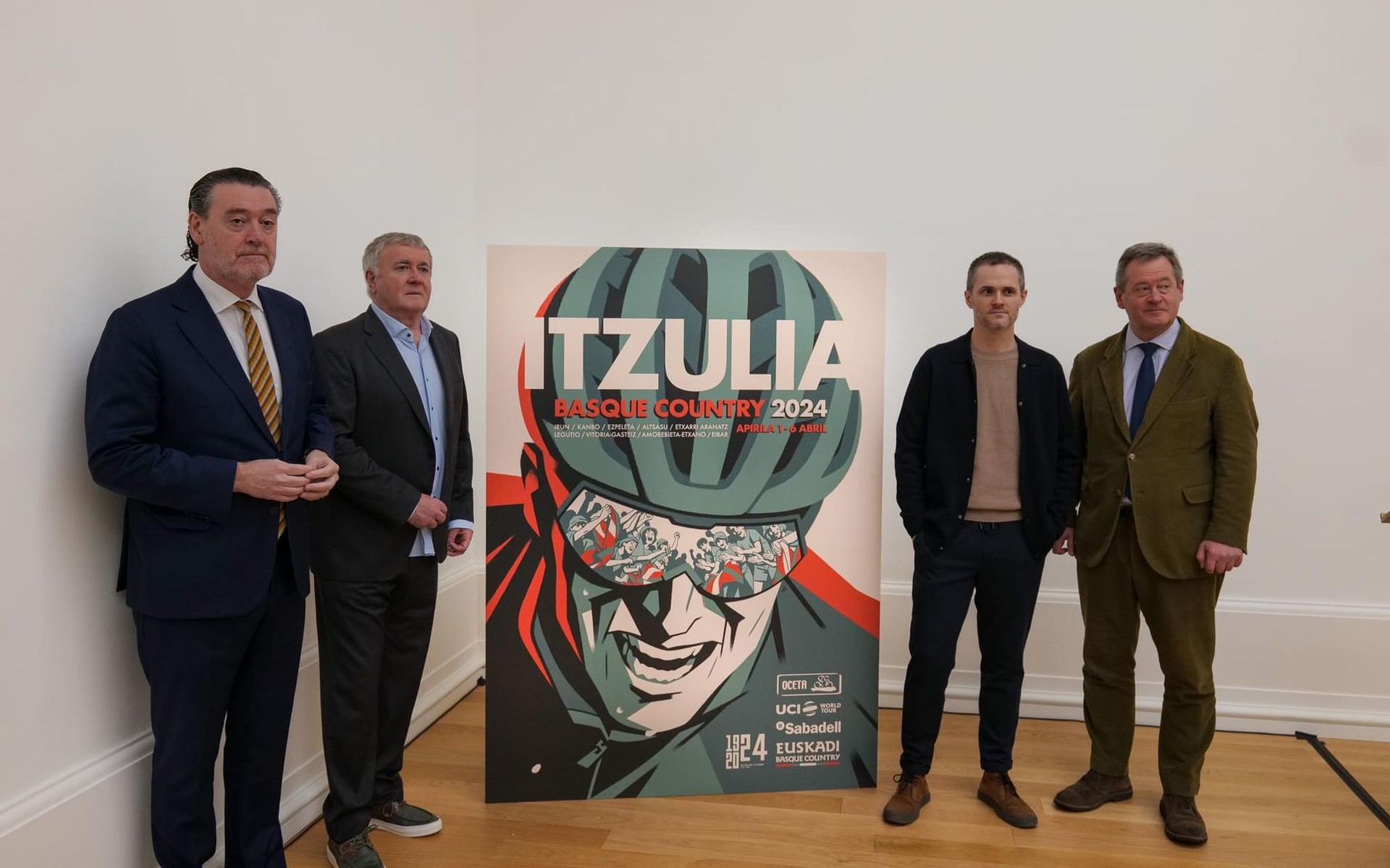 Joseba Larratxerena, Itzuliko kartela