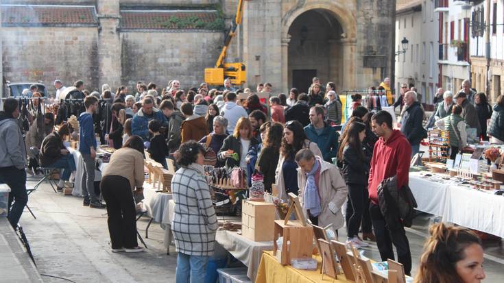 Tokiko merkatari eta artisauen parte hartze nabarmena, Hurbilagoren Udazkeneko Azokan