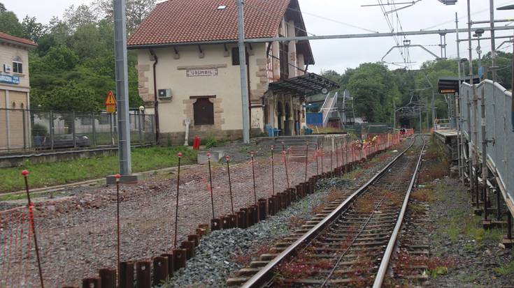 Aldaketak larunbatetik aurrera, tren geltokiko sarbide eta nasetan