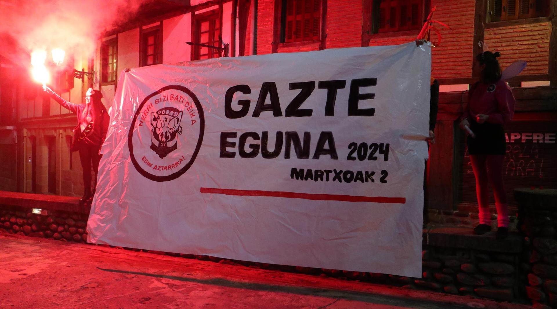 "Herri bizi bat behar dugu, gazteria aktiboa duena"