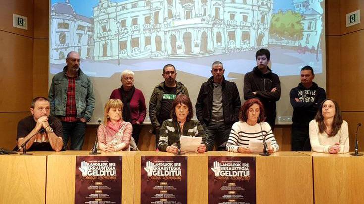 Gipuzkoako ia 100 enpresetako langile batzorde, erraustegia geratzeko martxoaren 20ko ekimenekin bat eginik