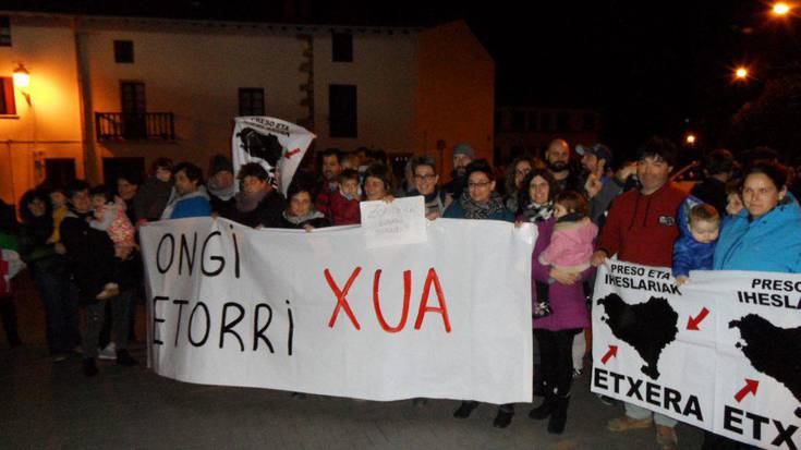 Usurbilgo Sortuk babesa adierazi die Olatz, Patxi, Xua eta Mari Karmeni