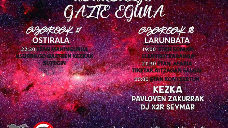 Gazte Eguna asteburuan