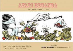 Afari beganoa 20:30etan Gaztetxean, Jaime Yacaman abeslari mexikarrarekin